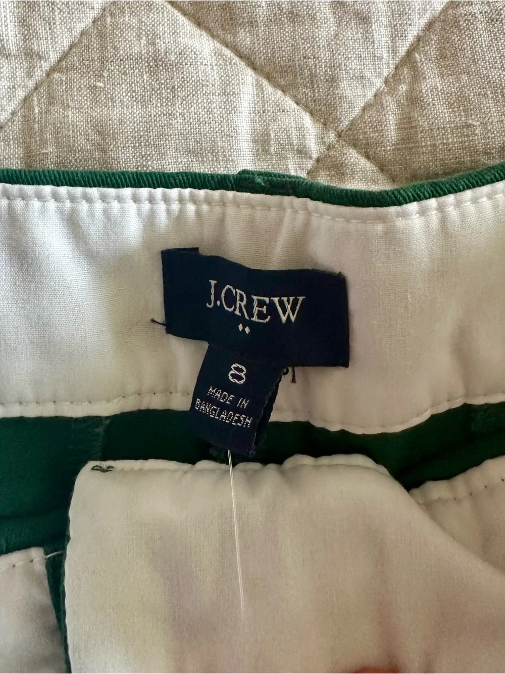 J. Crew Emerald Green Shorts - 5” inseam, Size 8
